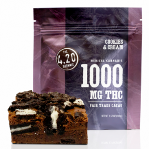 Cookies & Cream 4.20 Brownie